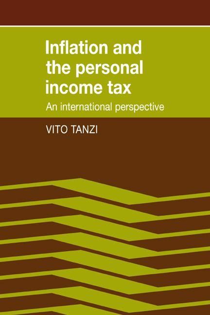 Produktbild: Inflation and the Personal Income Tax