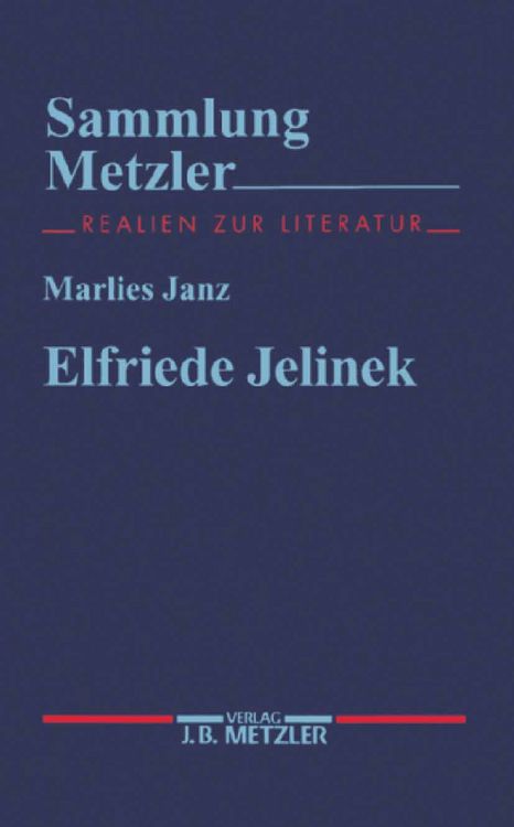 Produktbild: Elfriede Jelinek
