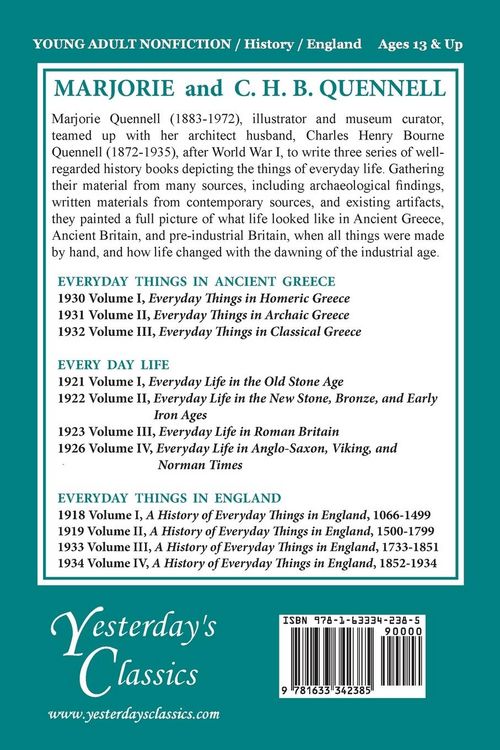 Produktbild: A History of Everyday Things in England, Volume I, 1066-1499 (Color Edition) (Yesterday's Classics)
