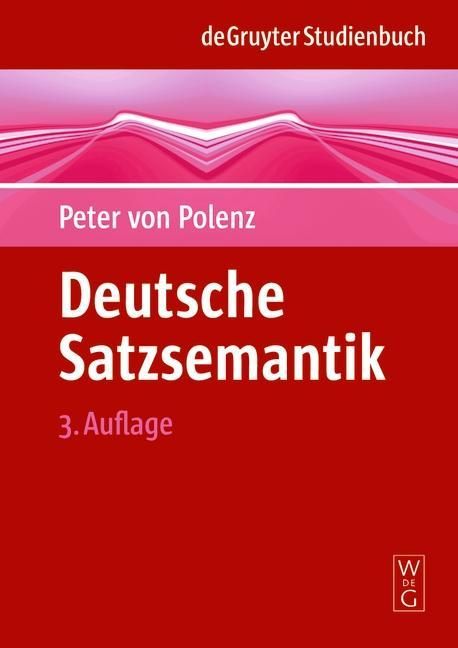 Produktbild: Deutsche Satzsemantik