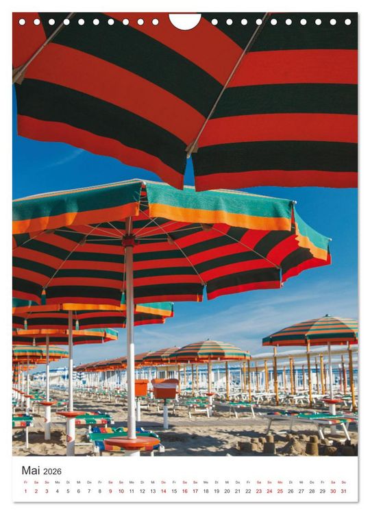 Produktbild: Rimini Die italienische Adriak&uuml;ste (Wandkalender 2026 DIN A4 hoch), CALVENDO Monatskalender