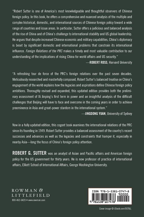 Produktbild: Foreign Relations of the PRC