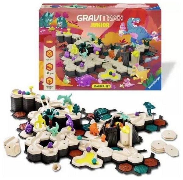Produktbild: GraviTrax Junior - Starter-Set XXL Dino