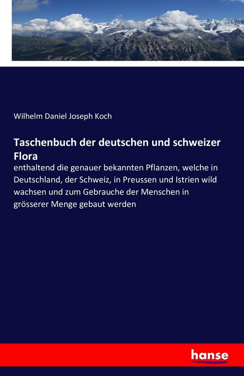 Produktbild: Taschenbuch der deutschen und schweizer Flora
