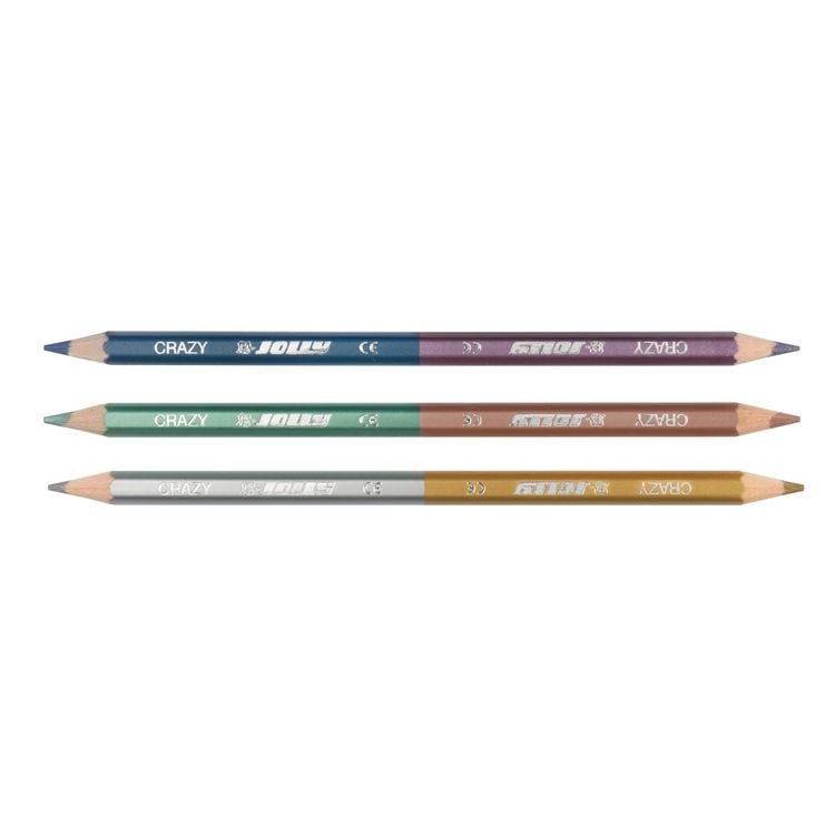 Produktbild: JOLLY Buntstifte Supersticks Crazy Metallic, 3er Set