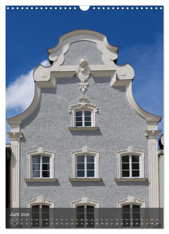 Produktbild: Historische Altstadt Mindelheim (Wandkalender 2026 DIN A3 hoch), CALVENDO Monatskalender
