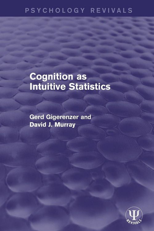 Produktbild: Cognition as Intuitive Statistics