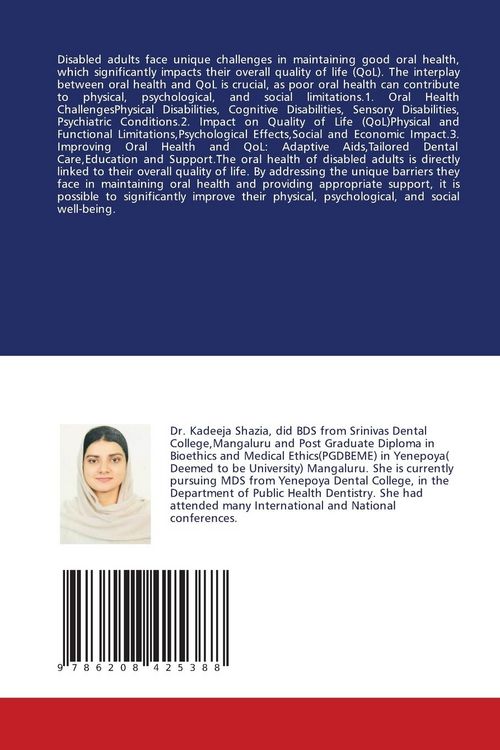 Produktbild: Oral Health Status and Oral Health Related Quality Of Life