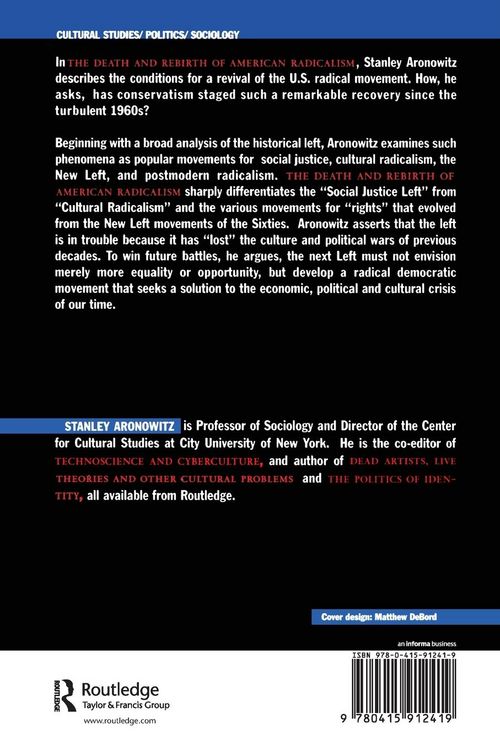 Produktbild: The Death and Rebirth of American Radicalism
