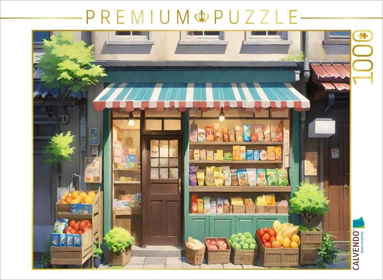 Produktbild: CALVENDO Puzzle Der Tante-Emma-Laden | 1000 Teile Lege-Gr&ouml;&szlig;e 64x48cm Foto-Puzzle f&uuml;r gl&uuml;ckliche Stunden