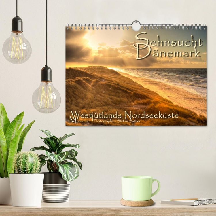 Produktbild: Sehnsucht D&auml;nemark - Danmark (Wandkalender 2026 DIN A4 quer), CALVENDO Monatskalender