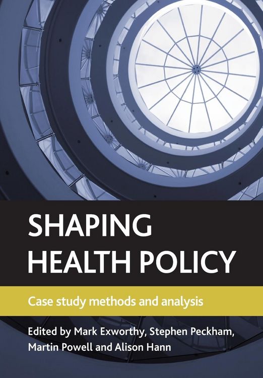 Produktbild: Shaping health policy