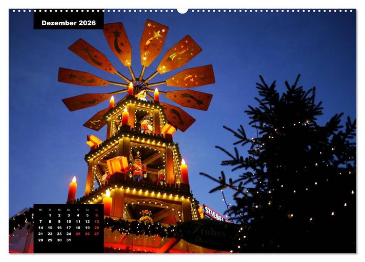 Produktbild: Kirmesrummel (hochwertiger Premium Wandkalender 2026 DIN A2 quer), Kunstdruck in Hochglanz