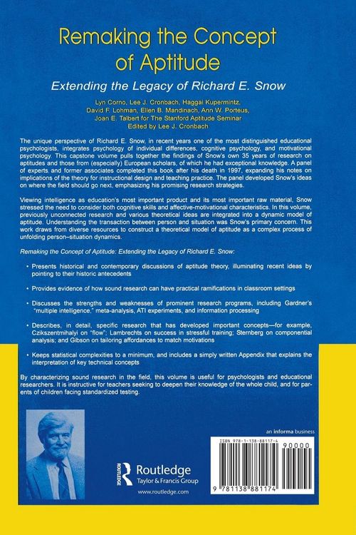 Produktbild: Remaking the Concept of Aptitude