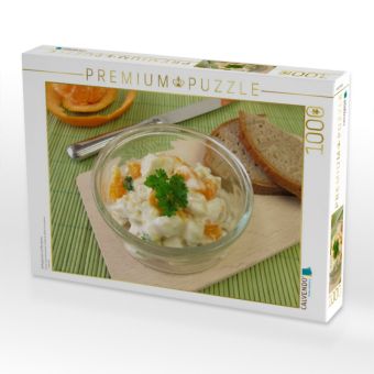 Produktbild: CALVENDO Puzzle Gefl&uuml;gelsalat mit Mandarine | 1000 Teile Lege-Gr&ouml;&szlig;e 64x48cm Foto-Puzzle f&uuml;r gl&uuml;ckliche Stunden