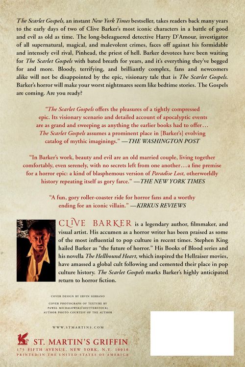 Produktbild: The Scarlet Gospels