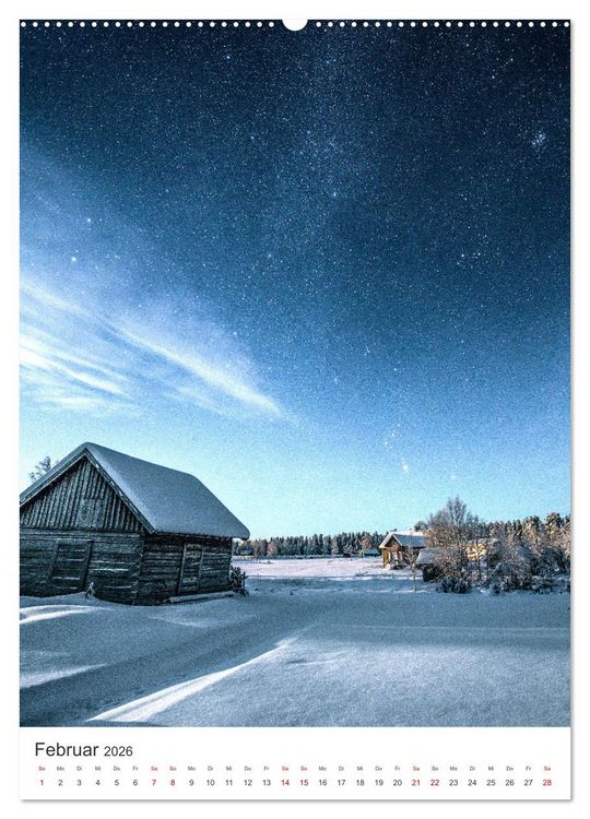 Produktbild: Finnland - Bezaubernde Sch&ouml;nheit. (hochwertiger Premium Wandkalender 2026 DIN A2 hoch), Kunstdruck in Hochglanz