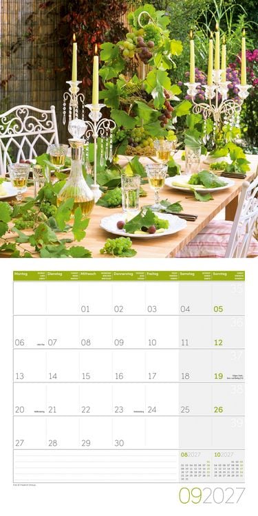 Produktbild: In meinem Garten Kalender 2027 - 30x30 - Art12