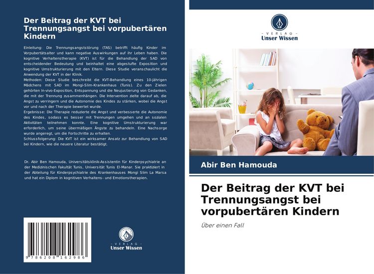 Produktbild: Der Beitrag der KVT bei Trennungsangst bei vorpubert&auml;ren Kindern