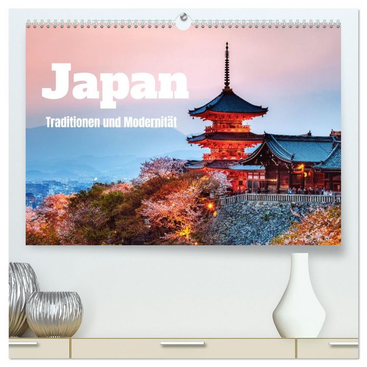 Produktbild: Japan - Traditionen und Modernit&auml;t (hochwertiger Premium Wandkalender 2026 DIN A2 quer), Kunstdruck in Hochglanz