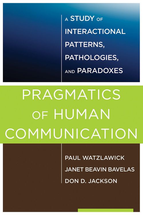 Produktbild: Pragmatics of Human Communication