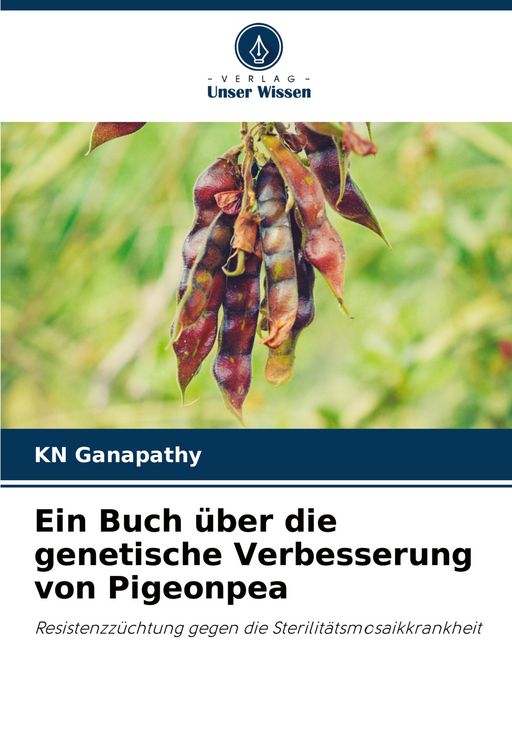 Produktbild: Ein Buch &uuml;ber die genetische Verbesserung von Pigeonpea