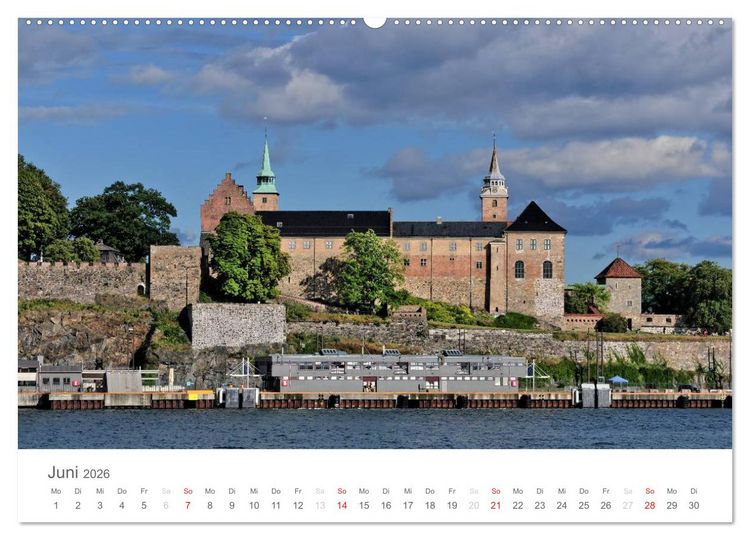 Produktbild: Oslo im Auge des Fotografen (Wandkalender 2026 DIN A2 quer), CALVENDO Monatskalender