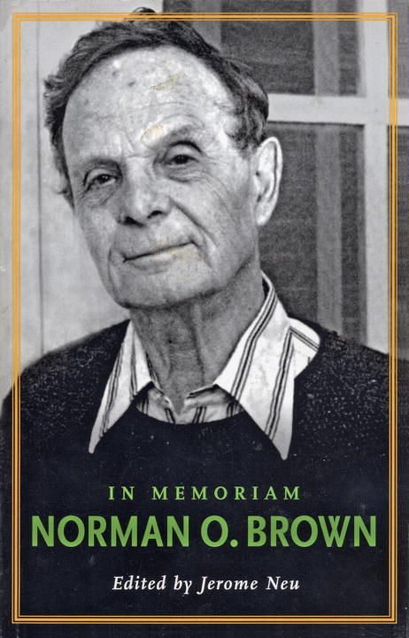 Produktbild: In Memoriam: Norman O. Brown