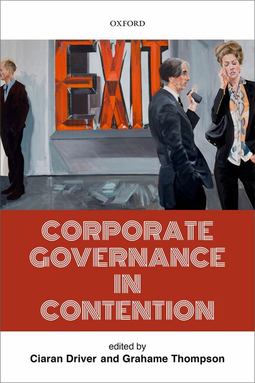 Produktbild: Corporate Governance in Contention