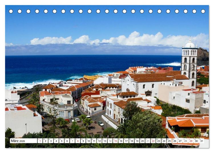 Produktbild: Teneriffa - Insel der Vielf&auml;ltigkeit (Tischkalender 2026 DIN A5 quer), CALVENDO Monatskalender