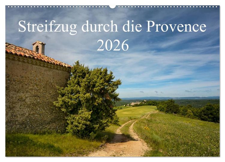 Produktbild: Streifzug durch die Provence (Wandkalender 2026 DIN A2 quer), CALVENDO Monatskalender