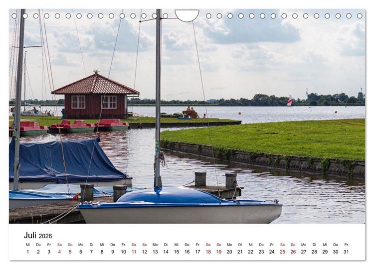 Produktbild: Ostfriesland - Ein Jahr in Bildern (Wandkalender 2026 DIN A4 quer), CALVENDO Monatskalender