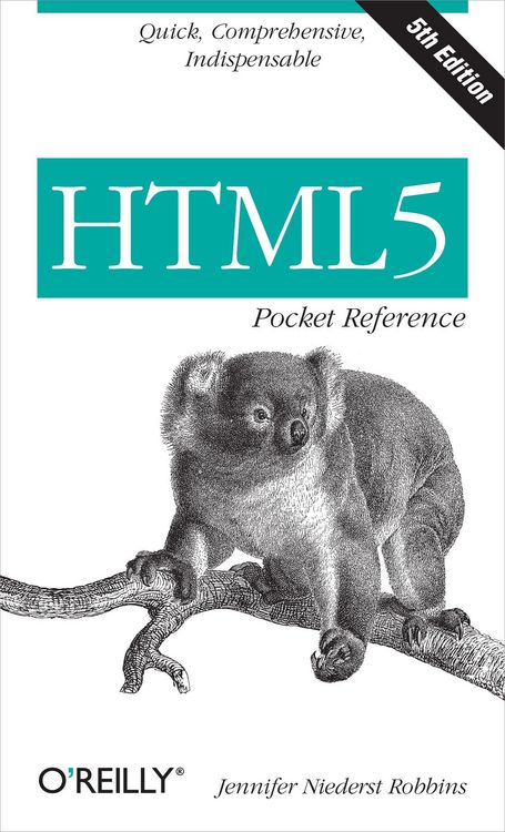 Produktbild: HTML5 Pocket Reference