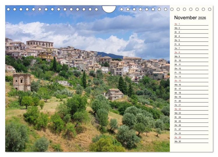 Produktbild: Kalabrien (Wandkalender 2026 DIN A4 quer), CALVENDO Monatskalender