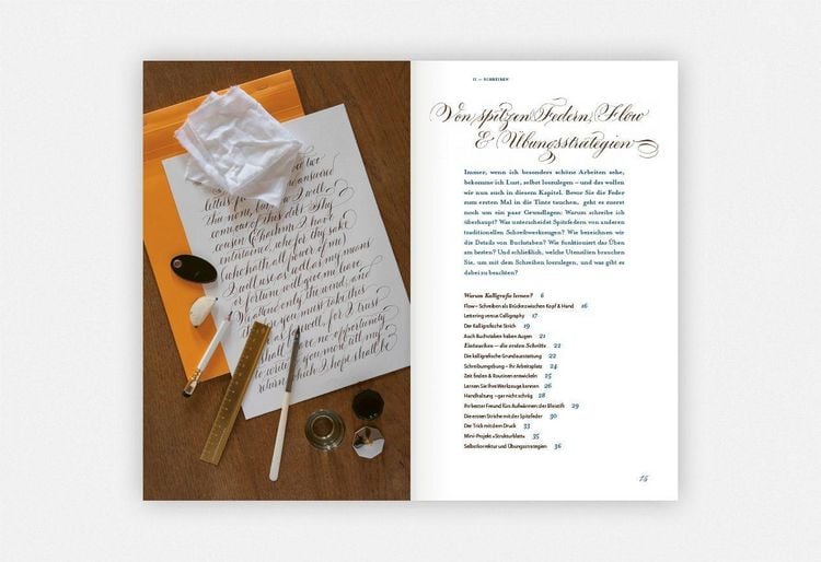 Produktbild: Spitzfederkalligrafie