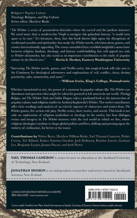 Produktbild: Theology, Religion and The Witcher