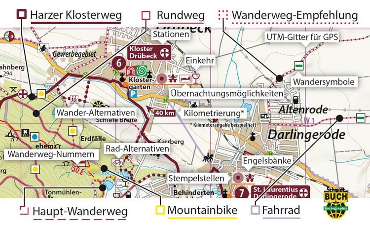 Produktbild: Harzer Kloster-Wanderweg