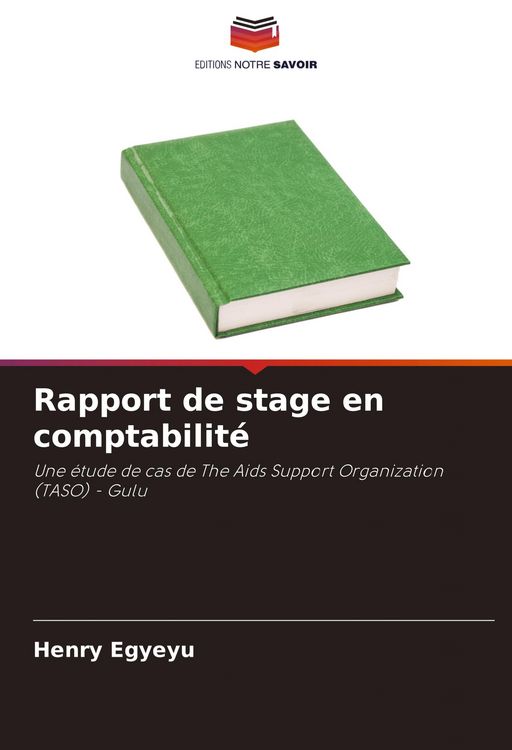 Produktbild: Rapport de stage en comptabilit&eacute;