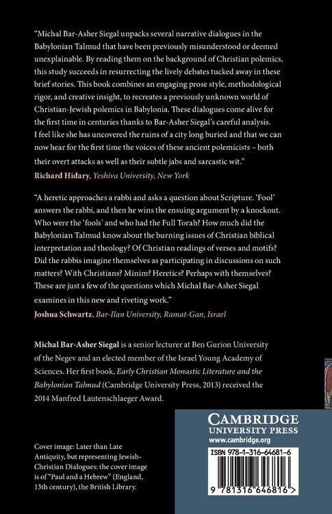 Produktbild: Jewish-Christian Dialogues on Scripture in Late Antiquity