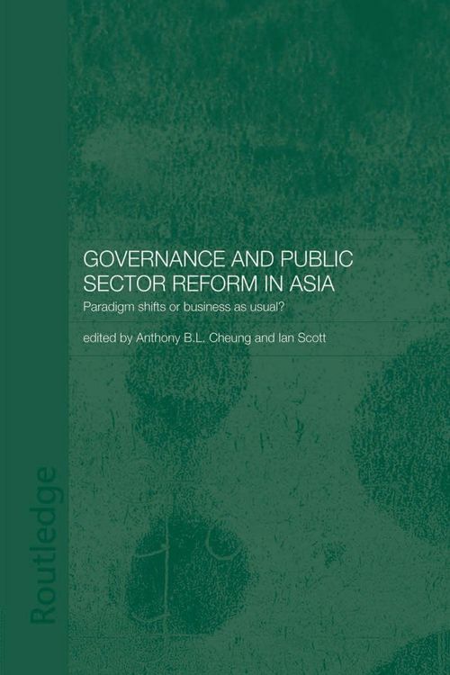 Produktbild: Governance and Public Sector Reform in Asia