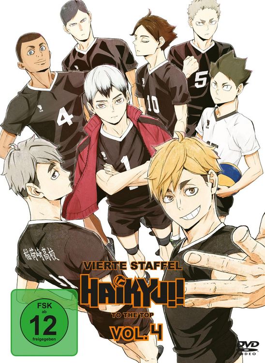 Produktbild: Haikyu!!: To the Top - Staffel 4 + OVA zur Staffel 2&3 - Vol.4 [2 DVDs]