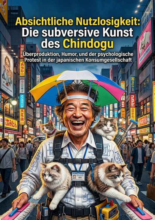 Produktbild: Absichtliche Nutzlosigkeit: Die subversive Kunst des Chindogu
