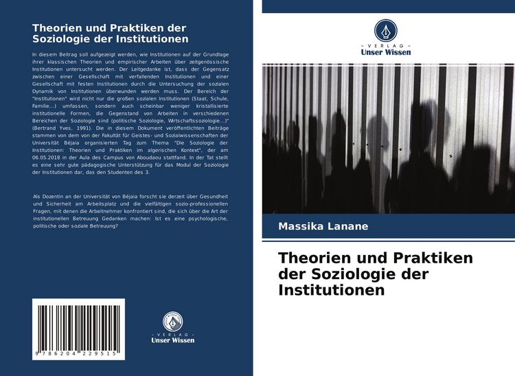 Produktbild: Theorien und Praktiken der Soziologie der Institutionen