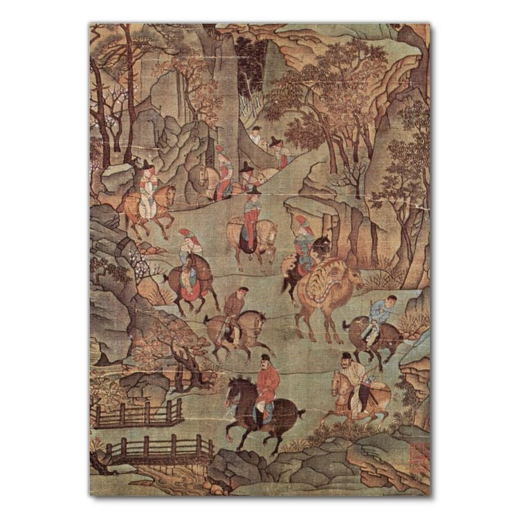 Produktbild: Lais Puzzle Meister der Reise des Kaisers Ming-huang nach Shu - Die Reise des Kaisers Ming-huang nach Shu 1000 Teile