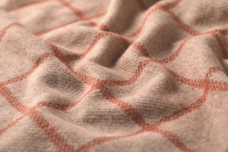 Produktbild: Flanelldecke "Karo" (GRS)