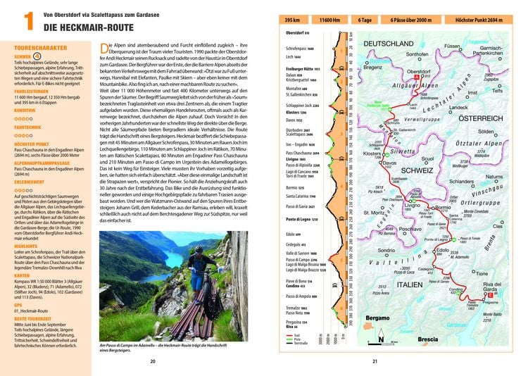 Produktbild: Alpencross mit dem Mountainbike