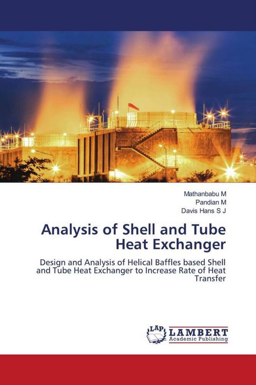 Produktbild: Analysis of Shell and Tube Heat Exchanger