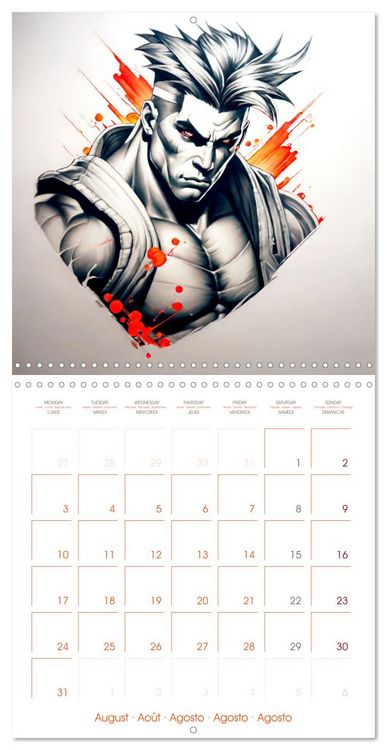 Produktbild: Streetfighters (Wall Calendar 2026 12 &times; 12 Inch) CALVENDO 12 Month Wall Calendar