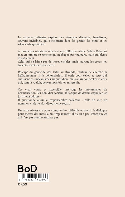 Produktbild: Le racisme ordinaire