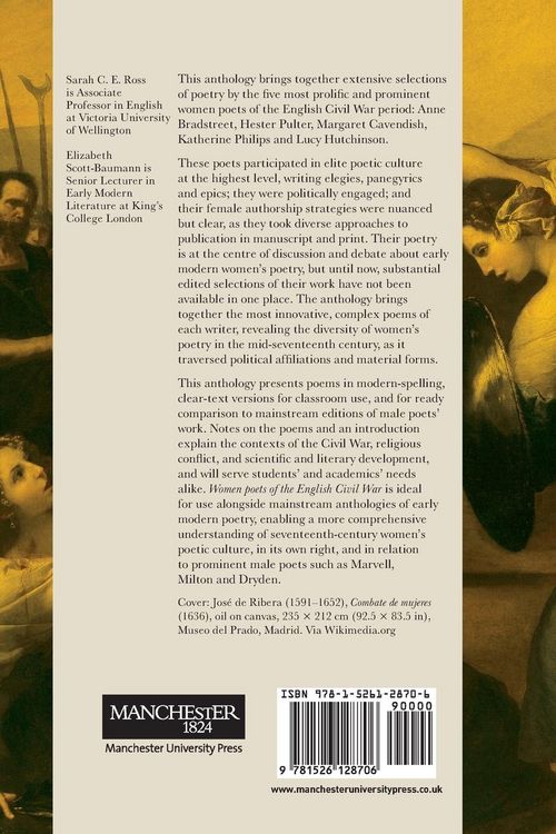 Produktbild: Women poets of the English Civil War